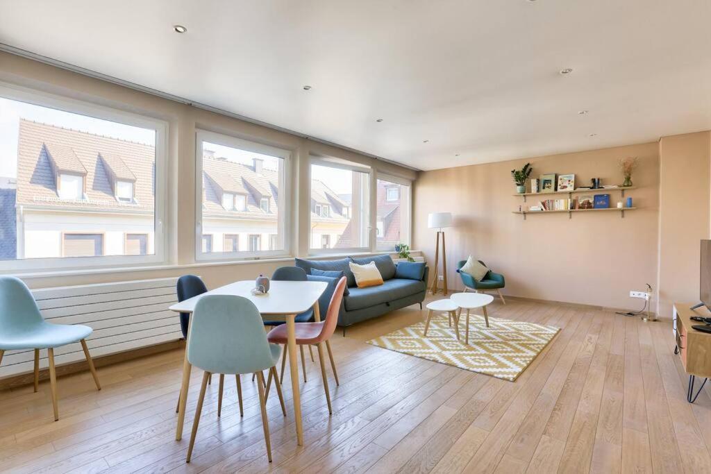 Appartement Spacieux Au Coeur De Strasbourg Estrasburgo Exterior foto